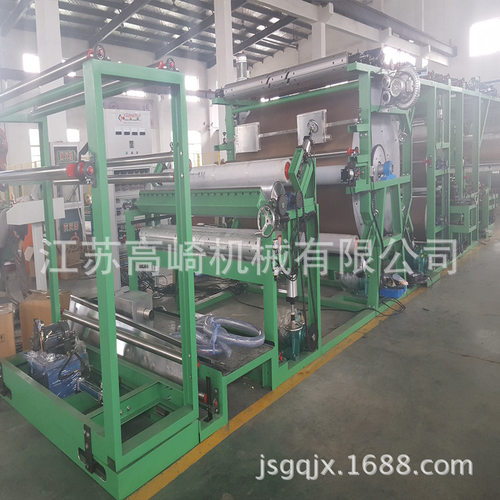 销售高崎牌胶点转移复合机局拉毛布油胶复合机 牛仔布胶水复合机