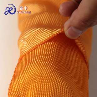 新丰供应大吨位柔性吊装带 30T-200T 工业起重彩色涤纶软吊带