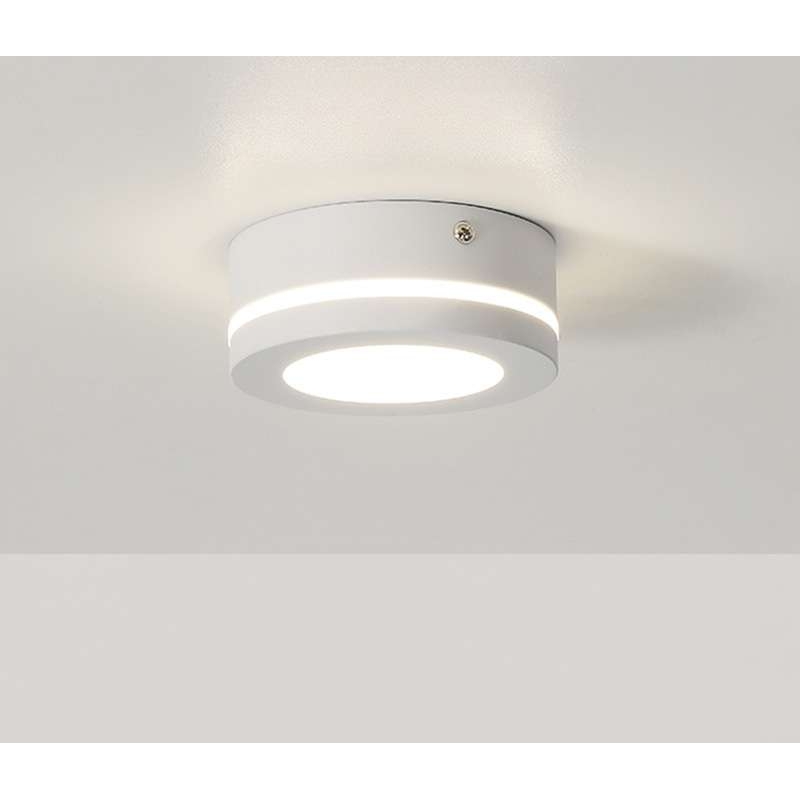 2025北欧简约现代明装筒灯客厅卧室玄关灯走廊过道阳台led吸顶灯