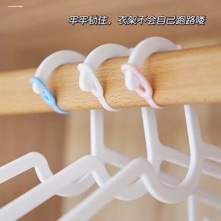 硅胶挂钩室外晾衣架固定防滑杆上的卡扣勾扣子晒衣服绳子滑防风扣