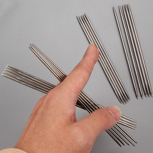 15cm长实心毛衣针棒针毛线签粗直针长针手工织围巾打毛衣编织工具
