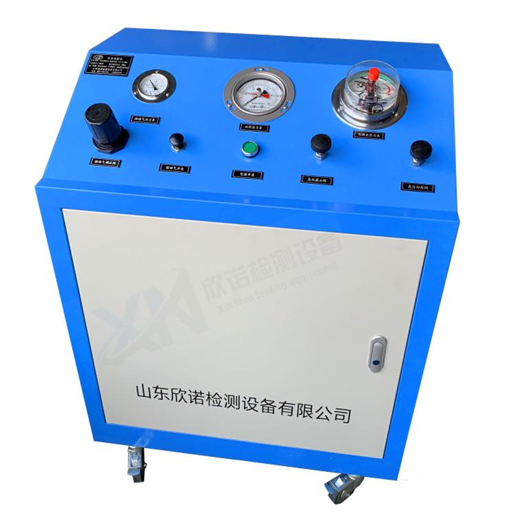 气动增压检测设备厂家 管件容器气密封测试 高压气动气密性试验机