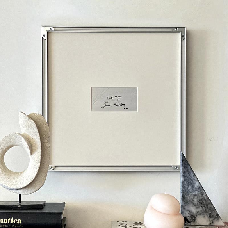 【爱万与引力】牛顿极简潮玩有当代艺术书房设计挂画客厅装饰师画