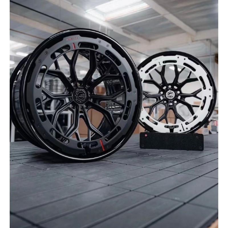 锻造19 20 21 22寸巴博斯碳纤维适配奔驰G级轮毂S级GLS级GLE G500