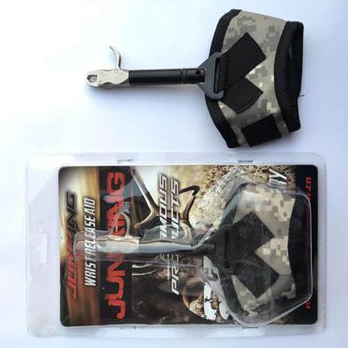 弓箭器材复合腕带FS撒放器弓箭腕式撒放器非握撒复合弓专用
