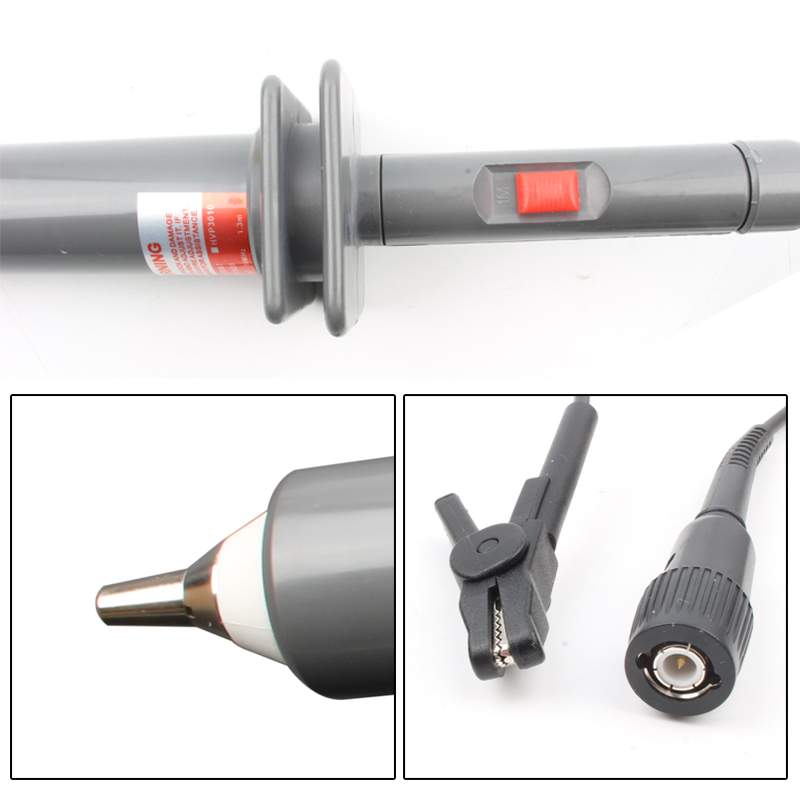 华佰HVP3005示波器高压衰减棒5KV高压探头衰减1000：1示波器探头