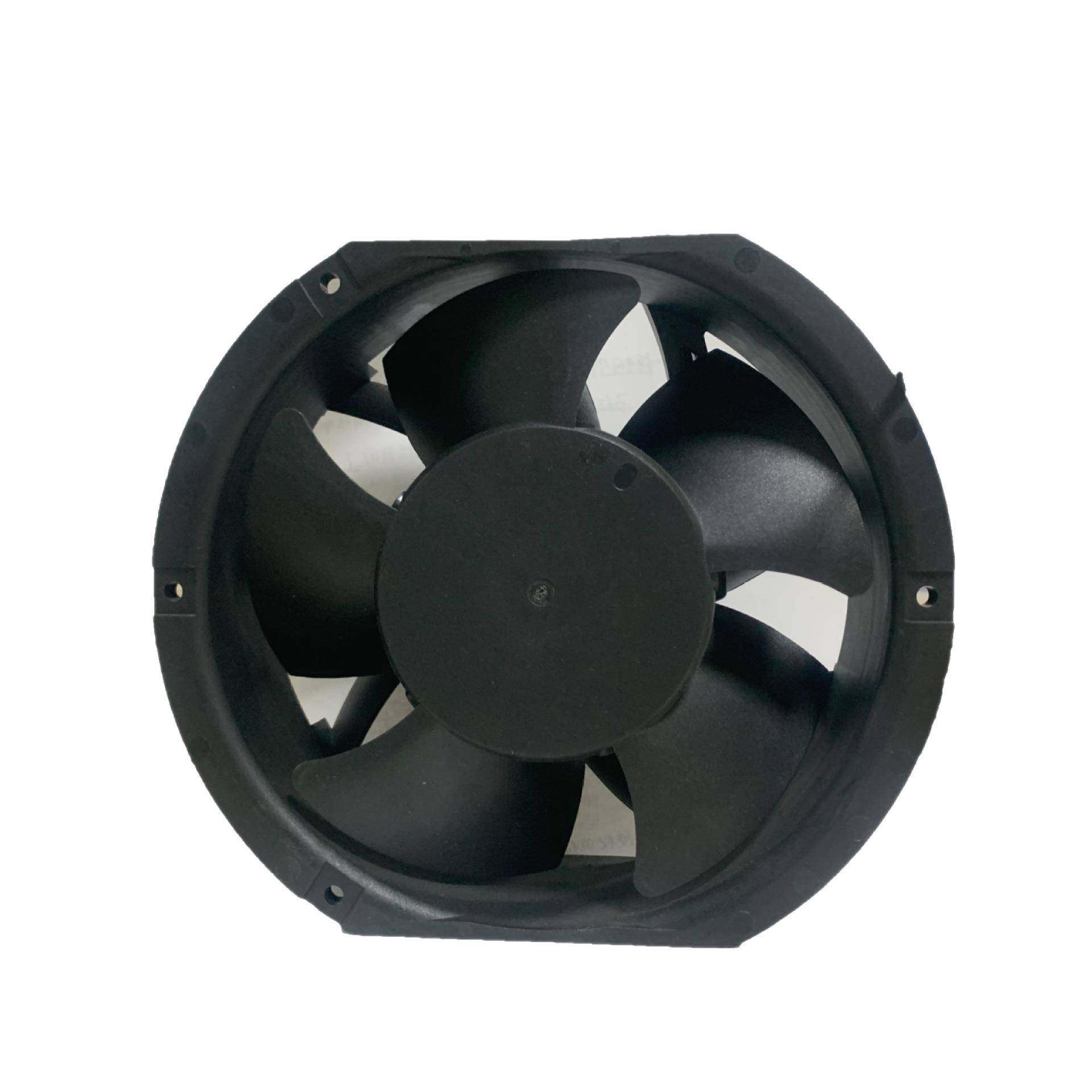 供应17251圆形大风量长寿命机柜机箱加湿器散热风扇