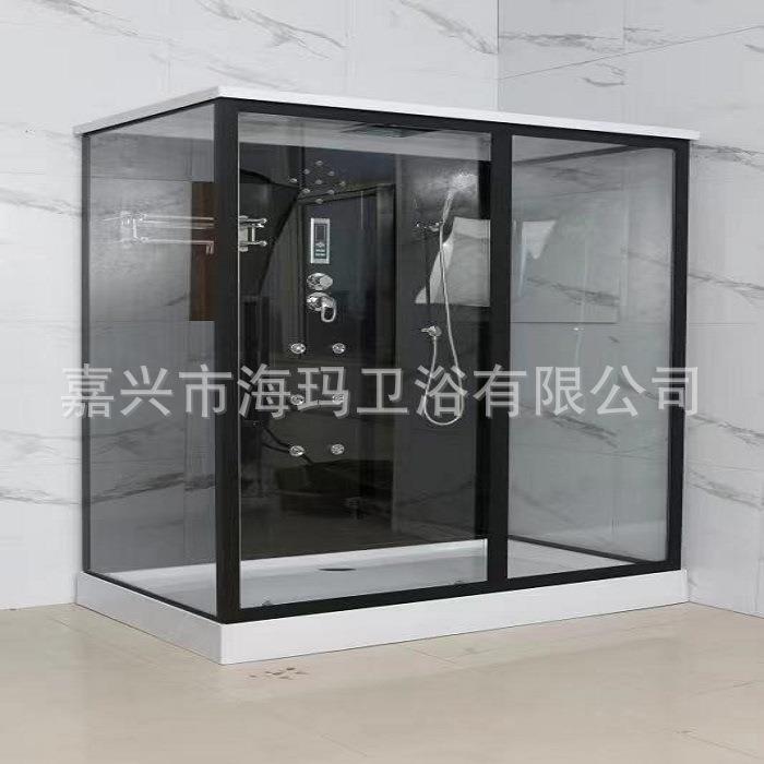 工厂豪华整体淋浴房长方形淋浴房玻璃沐浴房淋浴底盆