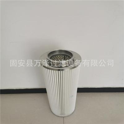 万泽多种工业快拆不锈钢接头除尘滤筒质量可靠除尘滤芯WZ