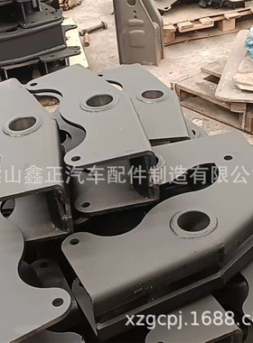 半挂车德式SAF悬挂平衡梁6070轴 10mm厚 橡胶套或铜套