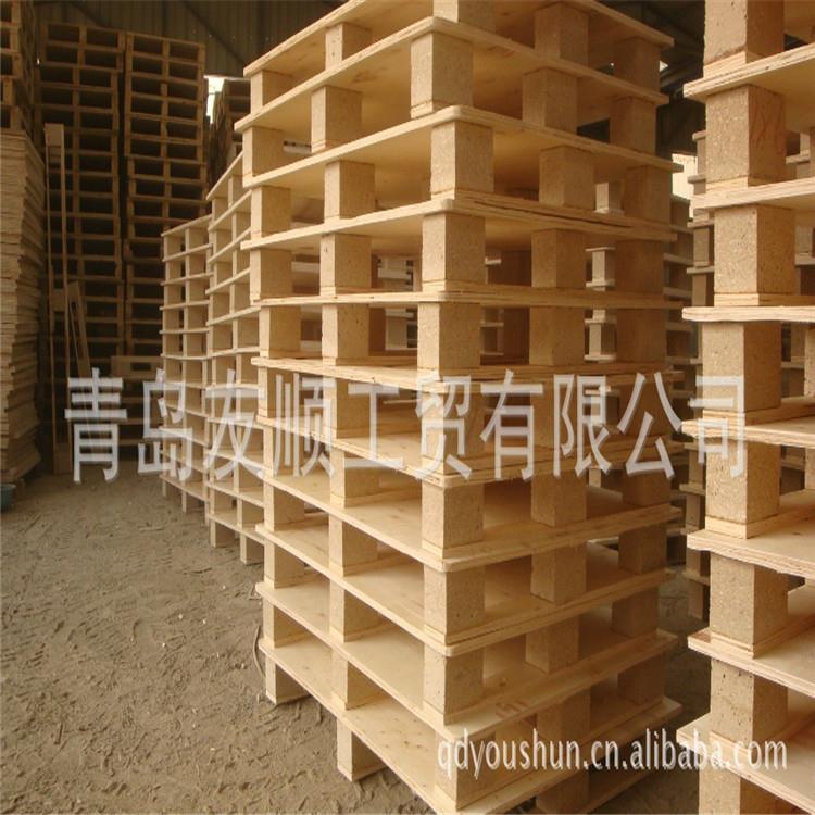 加厚低价现货木托盘厂家青岛托盘售卖电子厂机械厂木托盘木架