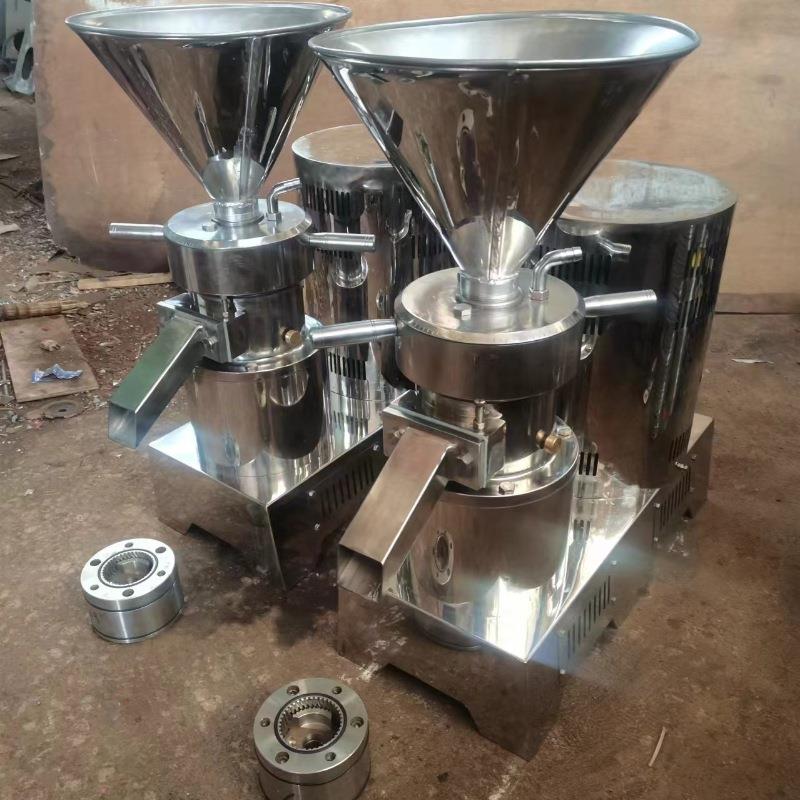 不锈钢胶体磨花生芝麻豆子辣椒多功能研磨机食品级材质胶体磨