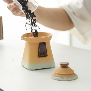 家用办公酒店客房单人泡茶壶茶杯 简约一壶三杯带茶盘功夫茶具套装
