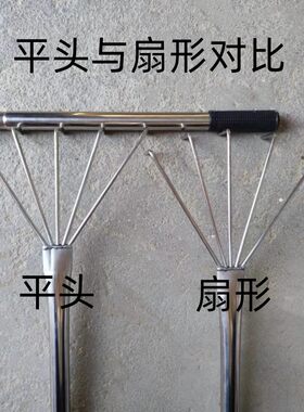 贴瓷砖小耙子平灰器泥工师傅贴地砖灰耙子纯手工不锈钢小耙子工具