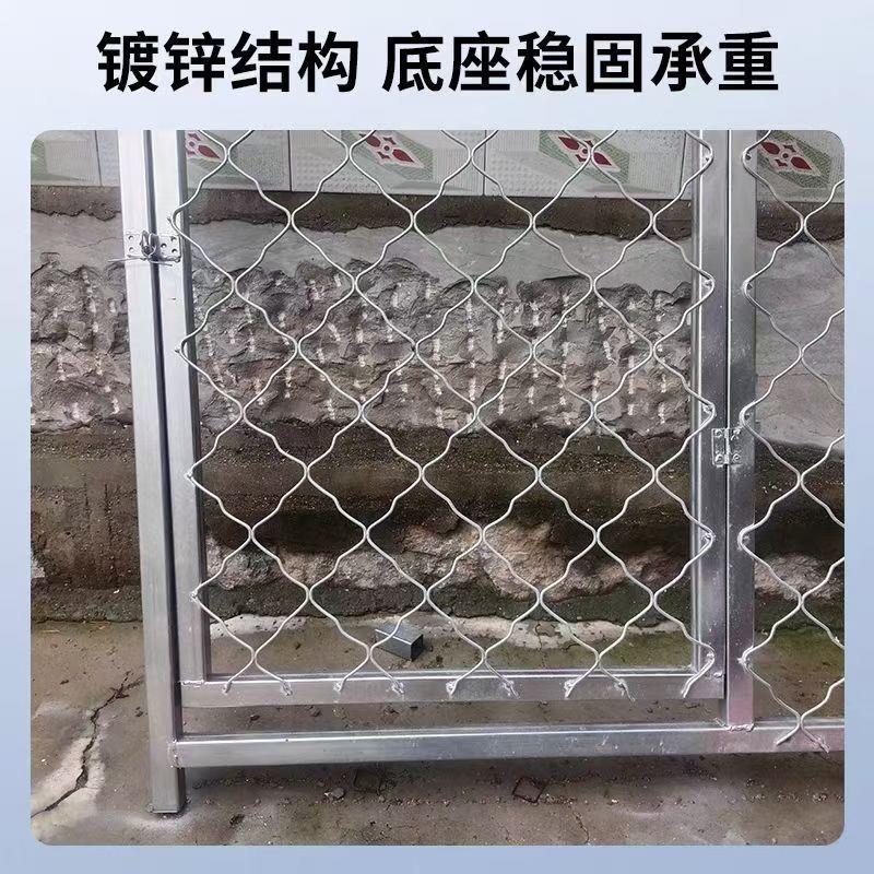 大型犬跑笼狗场专用栅栏牢固咬不坏特大号家用鸡鸭鹅加密围笼加粗
