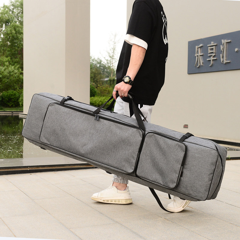 88键滑轮双肩电钢琴包 加大加厚防水款电子琴包 合成器包键盘包袋