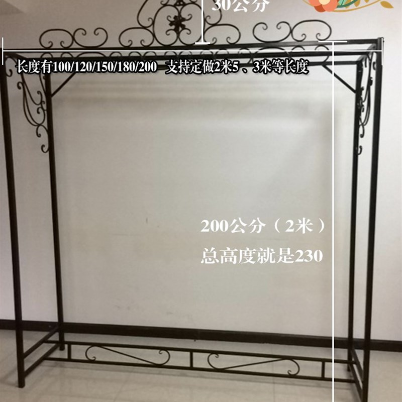 婚纱店高档落地展示架子礼服摄影模特道具橱窗工作室影楼挂衣架子