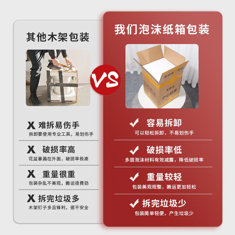 简约菱形陶瓷花盆黑色落地大号特大花卉绿植阳台客厅室内通用