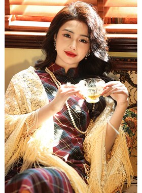 梨花绣高端外套蕾丝披肩搭配旗袍女外披春夏秋季开衫流苏新中式
