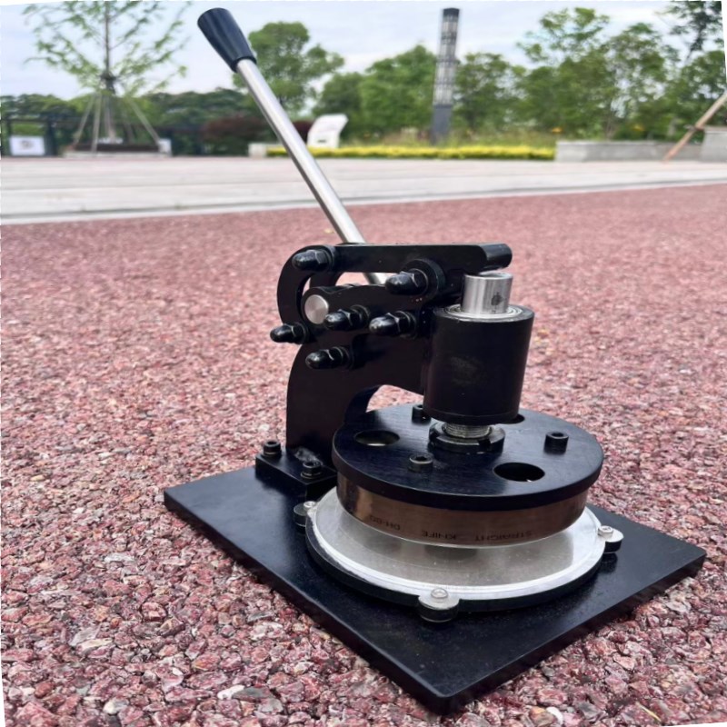 手压式圆盘纸张纺织面料纸张克重仪取样器刻盘面料纸板取样机