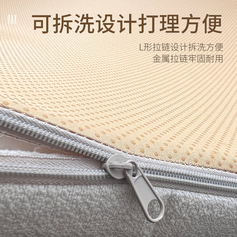 高级可拆洗飘窗垫窗台垫四季通用2024新款网红卧室阳台软垫子定制