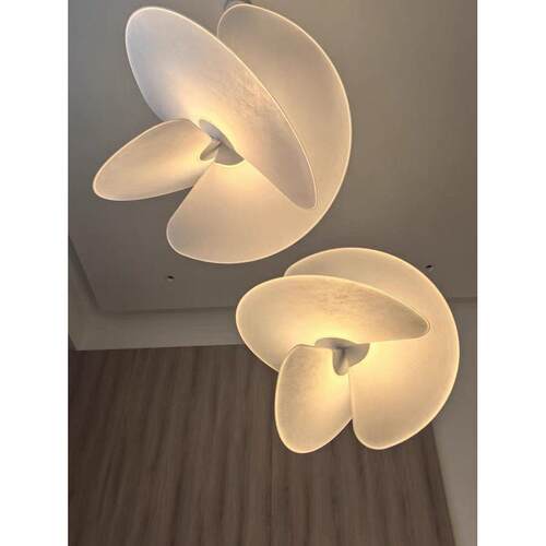 极美优品覆式楼loft蚕丝吊灯别墅客厅餐厅灯卧室艺术设计师吊灯