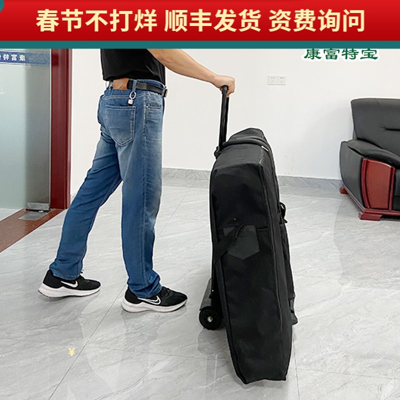 折叠买菜车小拉车 轻便省力手拉车 按摩床拉杆车美容床专用小推车