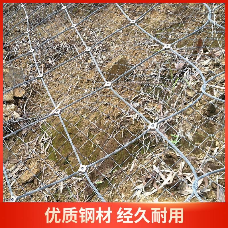 主动边坡防护网环形被动网GPS2柔性钢丝绳防落石网山体护坡固土网