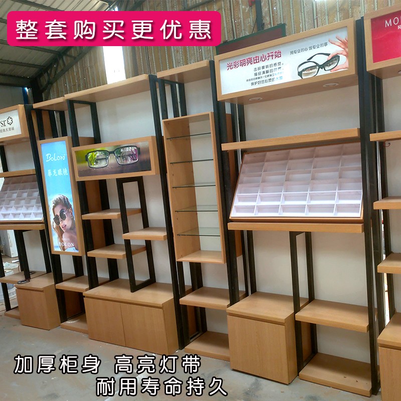 眼镜展示柜台眼镜柜子眼镜店柜台定做实木眼镜货架眼镜展柜定制
