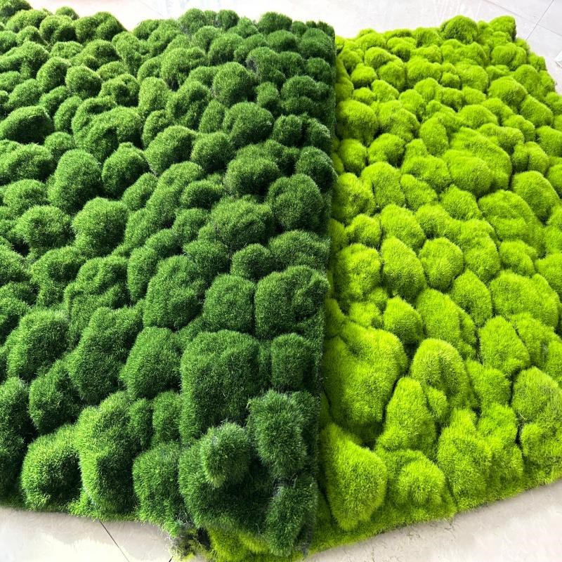 仿真大鼓包青苔植毛地毯苔藓草皮创意植物墙背景墙装饰铺面室外