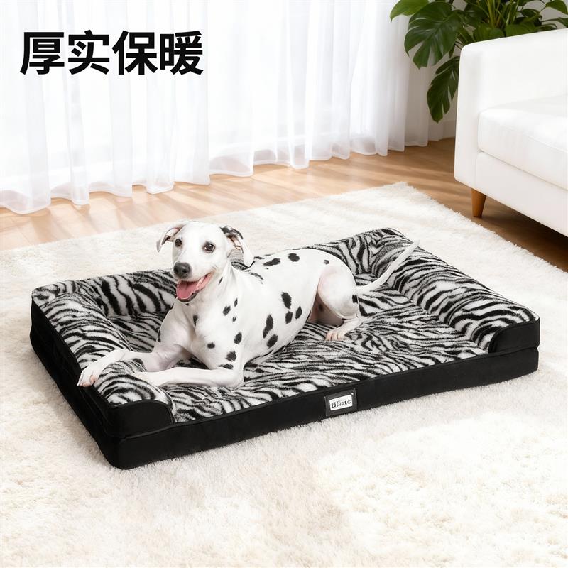 可拆洗狗窝冬天保暖猫窝金毛小中大型犬不塌陷沙发窝防渗水宠物床