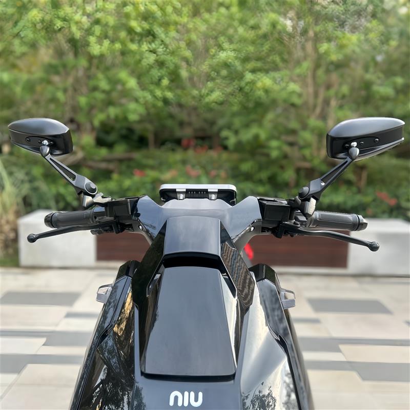 适用小牛电动车后视镜UQI/FXT/NXT/F200/U2/U3反光镜铝合金倒车镜图片