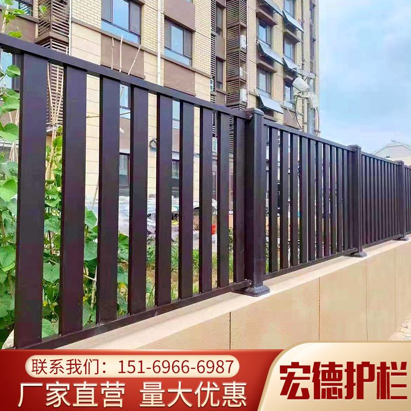 铝艺护栏铝合金围栏庭院室外别墅围墙栏杆阳台院子院墙花园防护栏