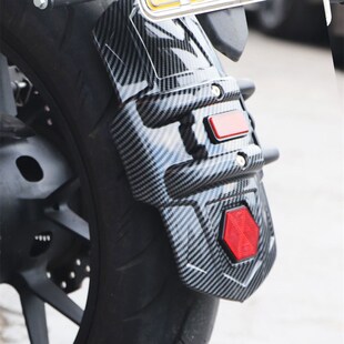 适用无极300RR 300AC 500AC 摩托车后挡泥板挡水瓦挡沙板后土除