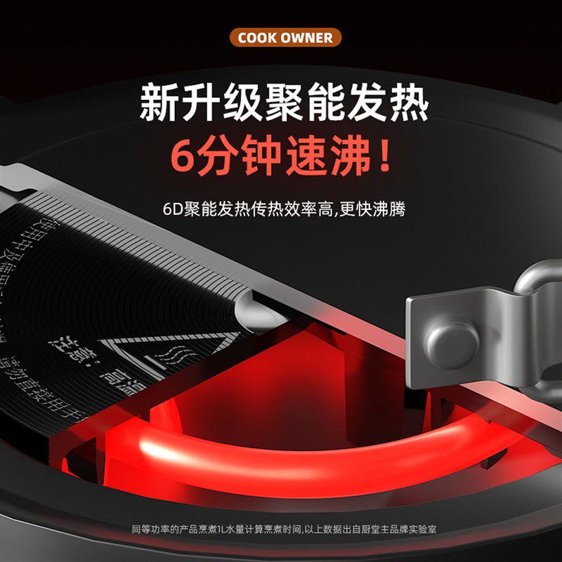 快煮锅两件式多功能小型可携式折叠小电锅宿舍旅行烧水壶学生泡面