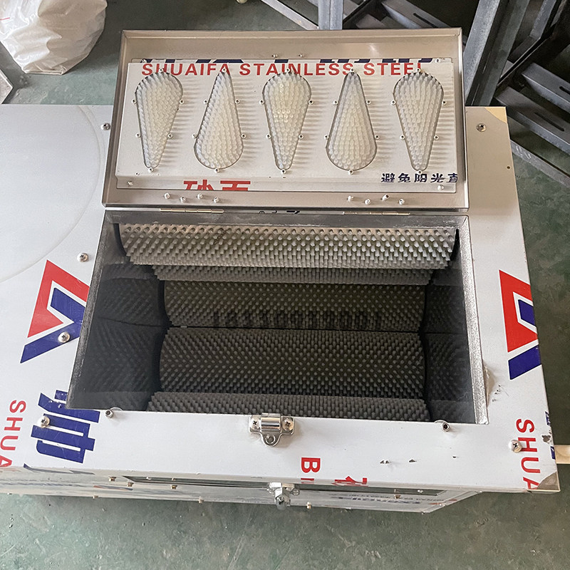 全自动去鳞机杀鱼机器商用不伤鱼身刮鱼鳞器大型打鳞机毛辊刮鳞机