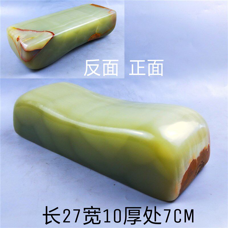 天然玉枕 玉石护颈椎枕头硬枕 颈椎枕修复颈椎专用理疗按摩保健枕