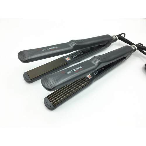 罗曼智能五档调温钛合金直发器电夹板拉直板内蓬松麦穗玉米烫夹板