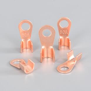 紫铜开口接线铜鼻子OT10A-1000A铜接线端子 线端子