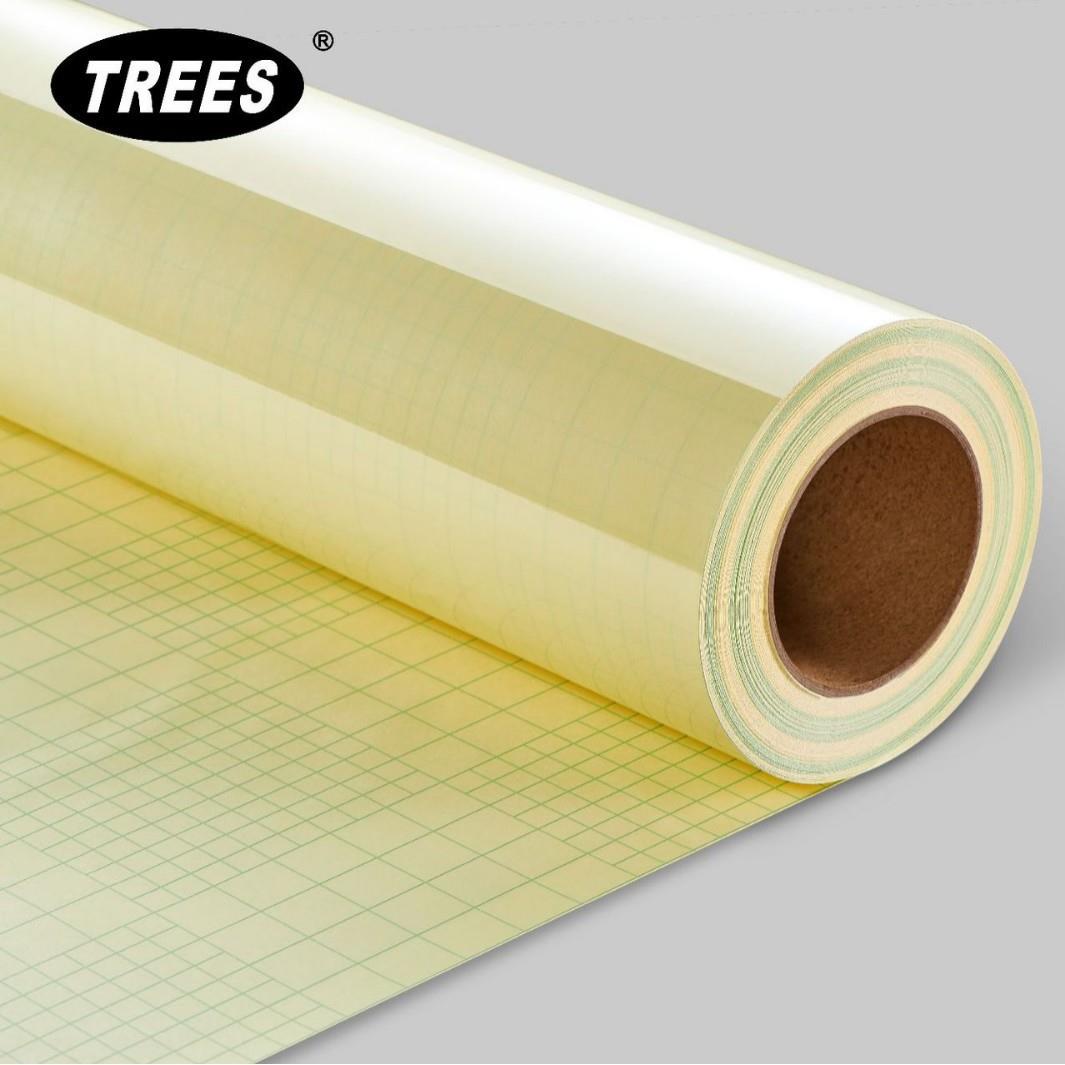 千树TREES—100G冷裱膜卷筒膜光膜PVC50米每卷广告膜写真膜广告牌