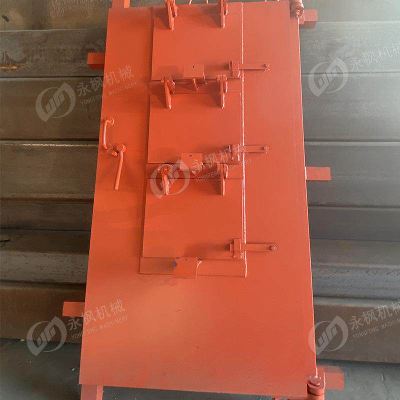 厂家供应矿用门 1.8*2.2抗冲击波门 安装简单 用于矿山斜风井口