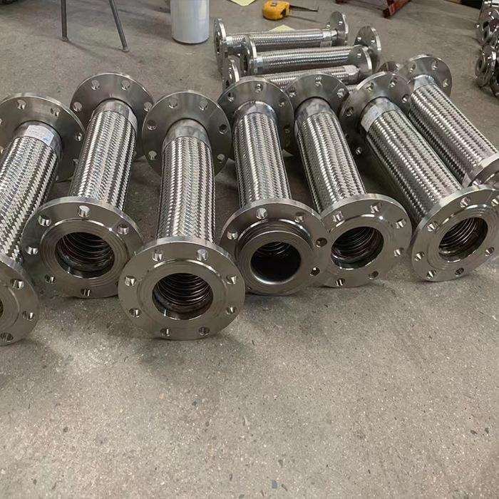 304/316不锈钢软连接法兰式金属软管DN20 25 40 50 65 80 100 200