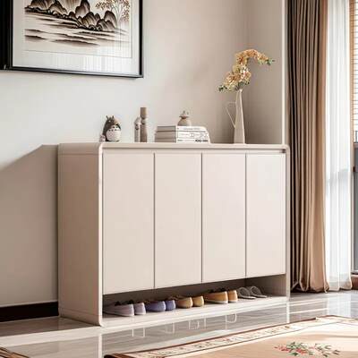 全铝合金鞋柜家用门口庭院花园阳台大容量防水防晒收纳柜工厂定制