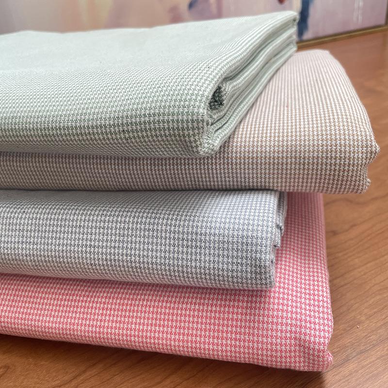 简约现代~山东老粗布纯棉床单单件100全棉家用三件套四季格子纯色