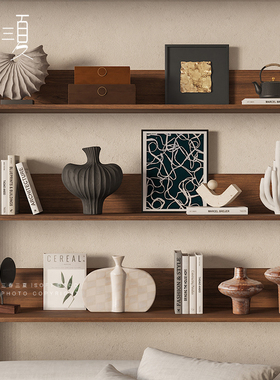 中式侘寂风高级感小众软装饰品禅意茶室茶壶民宿复古壁龛酒柜摆件