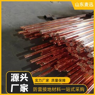 铜包钢接a地棒25*2500 镀铜角钢50*5 多股铜包钢绞线95mm2