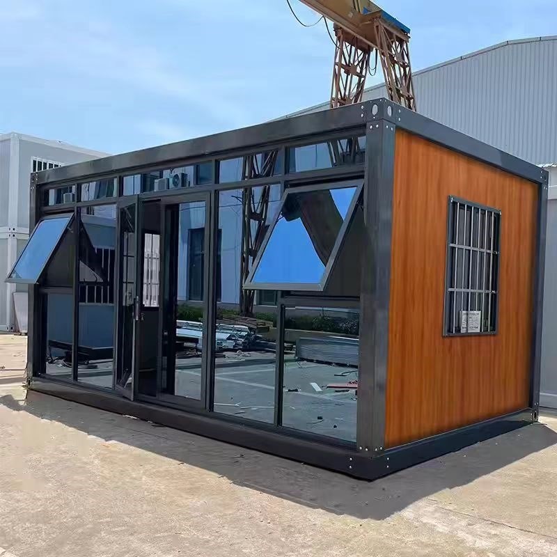 房屋简易活动办公室工p地临时阳光集装箱定制组装板房宿舍网红户