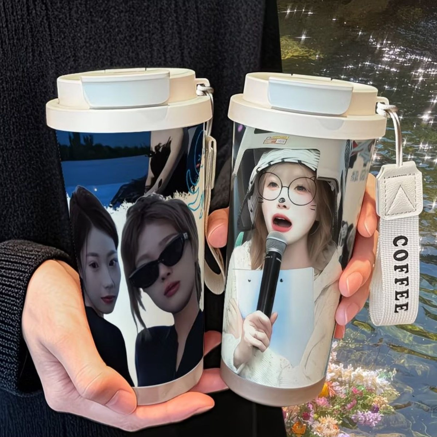 网红博雅李启萌保温杯316