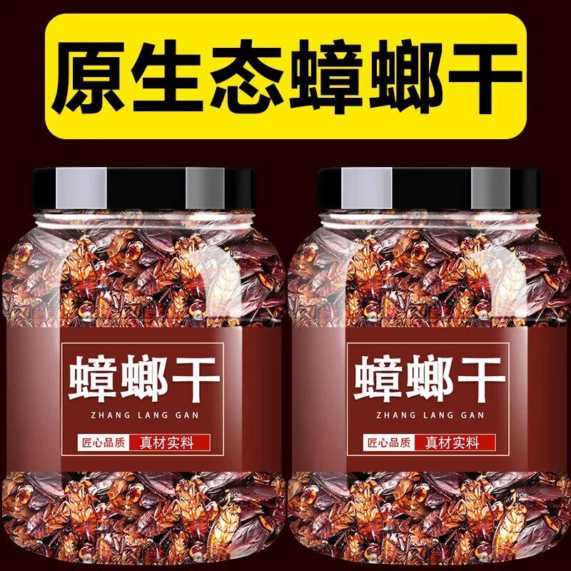 蟑螂中药材蟑螂干野生药用小强偷油婆蟑螂虫干正宗茶婆虫滑虫蟑螂