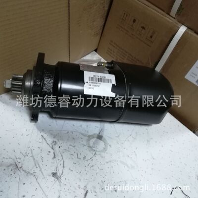 潍柴WD61509QD减速马达612600090210起动机原厂